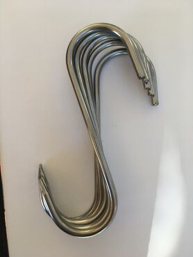 Stainless steel meat hooks  6